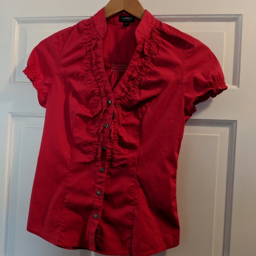 Express rouched top